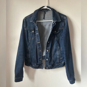 W118  by Walter Baker Dark Blue Jean Jacket